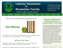 Tablet Screenshot of lvorc.org
